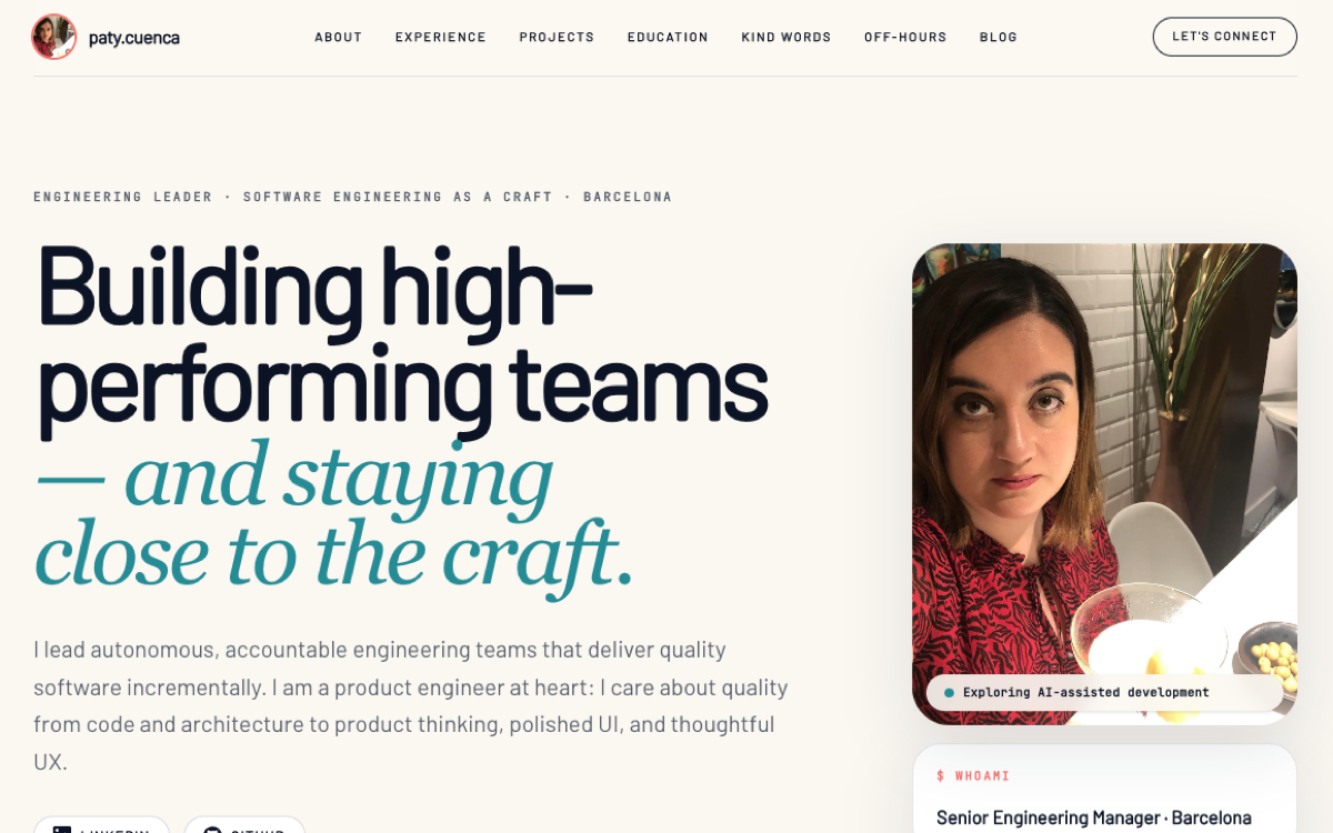 this.portfolio · AI-assisted screenshot